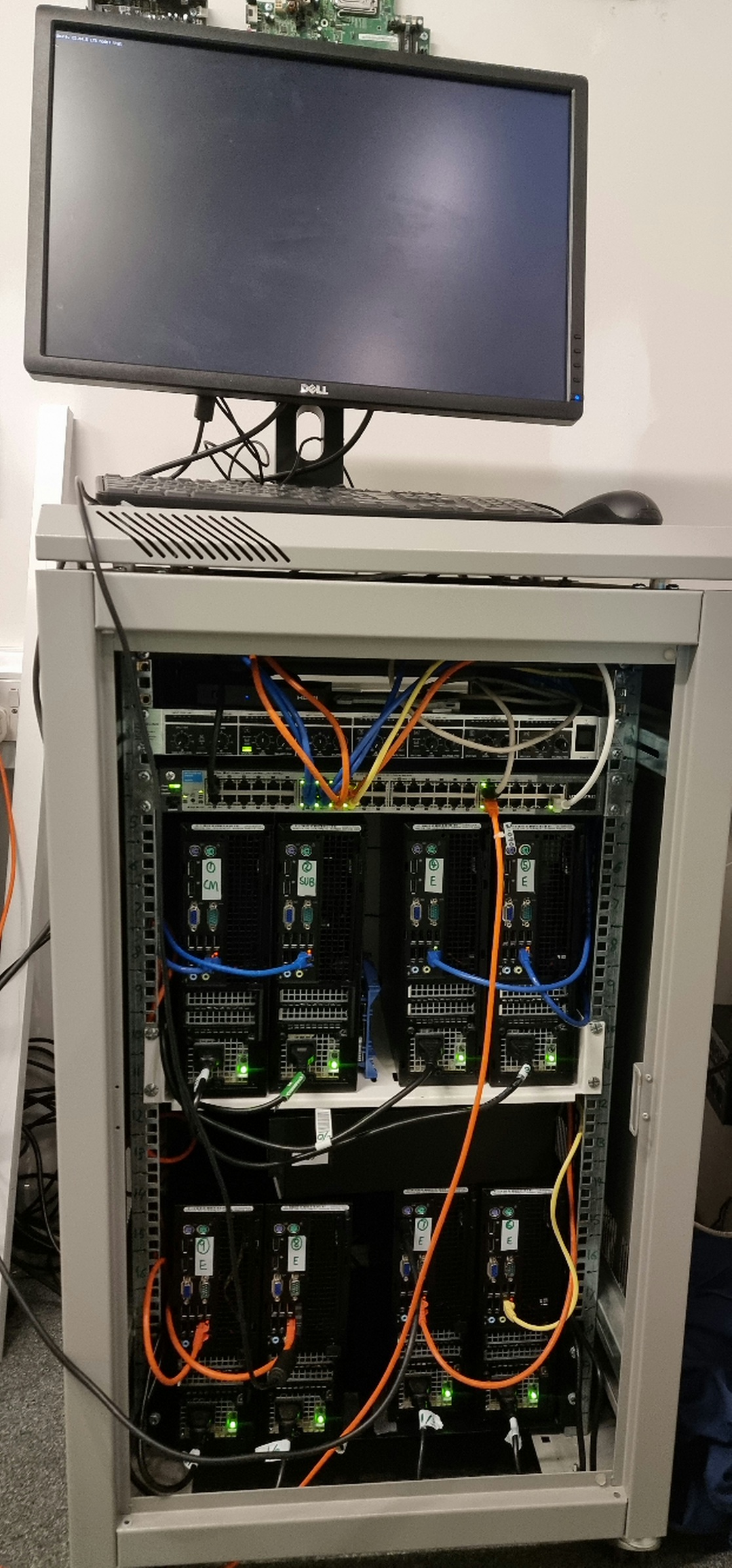 Recycled PC HPC Cluster