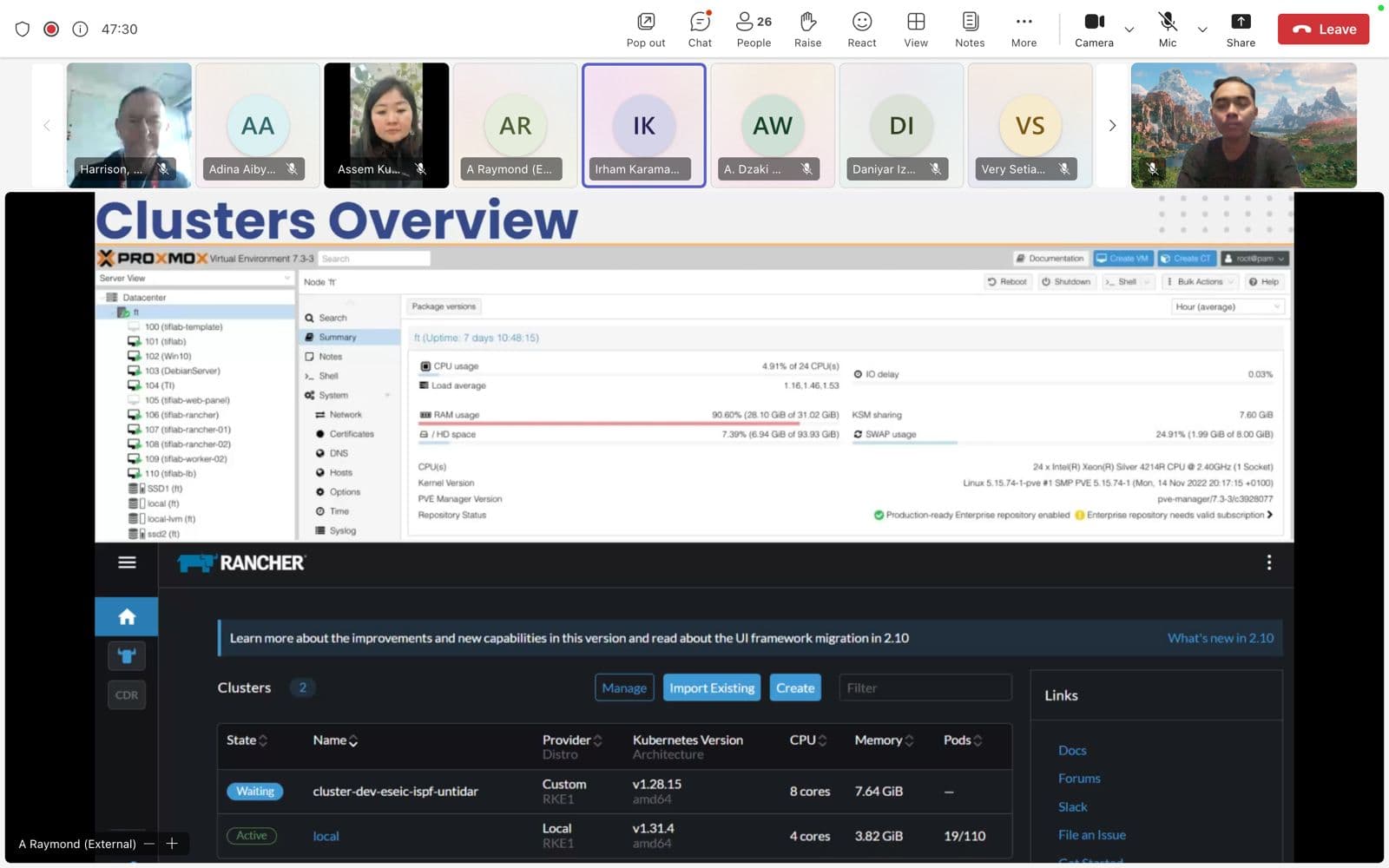 Recycled PC HPC Cluster